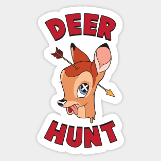 Deer Hunt Sticker